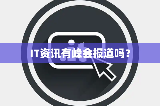 IT资讯有峰会报道吗？