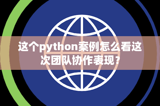这个python案例怎么看这次团队协作表现？