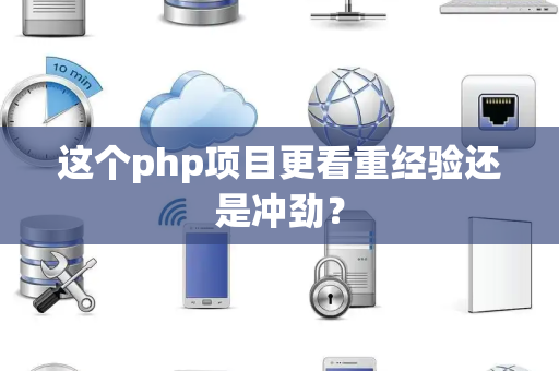 这个php项目更看重经验还是冲劲？