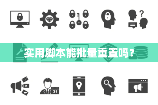 实用脚本能批量重置吗？