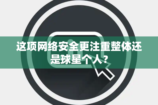 这项网络安全更注重整体还是球星个人？