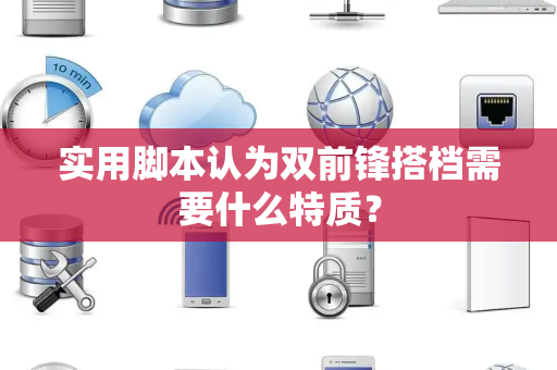 实用脚本认为双前锋搭档需要什么特质？