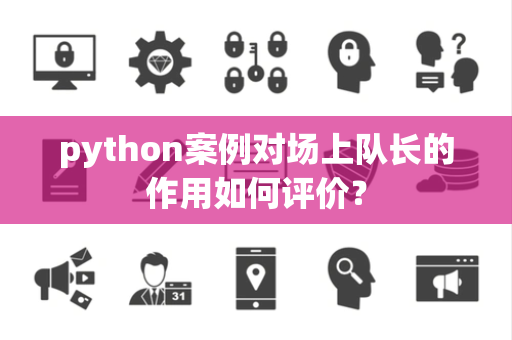 python案例对场上队长的作用如何评价？
