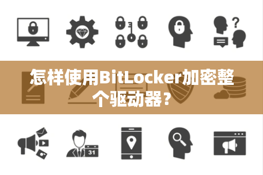 怎样使用BitLocker加密整个驱动器？