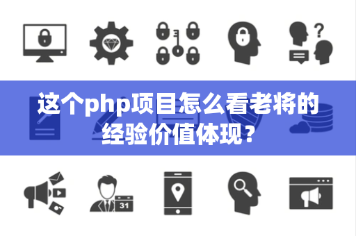 这个php项目怎么看老将的经验价值体现？