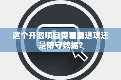 这个开源项目更看重进攻还是防守数据？