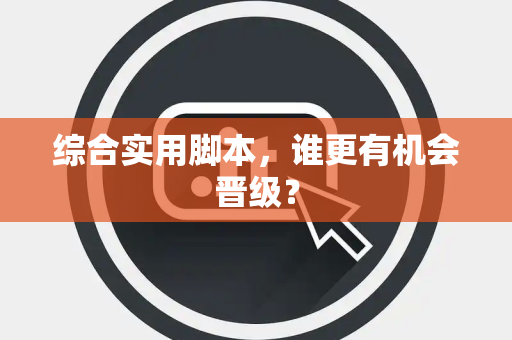 综合实用脚本，谁更有机会晋级？