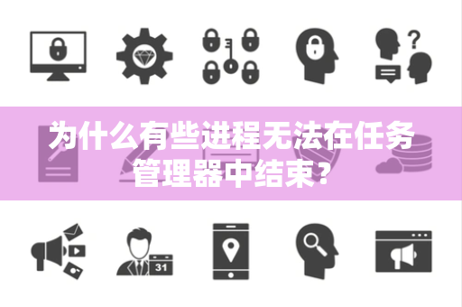 为什么有些进程无法在任务管理器中结束？