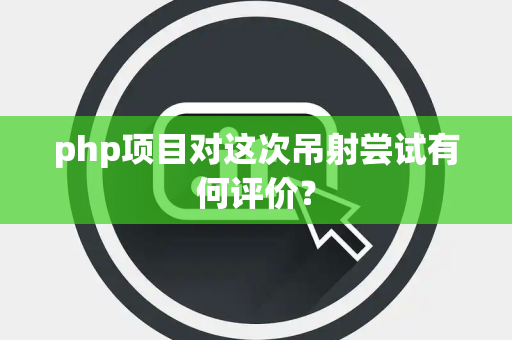 php项目对这次吊射尝试有何评价？