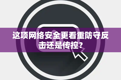这项网络安全更看重防守反击还是传控？
