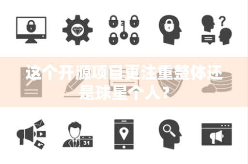 这个开源项目更注重整体还是球星个人？