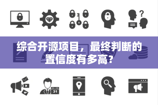 综合开源项目，最终判断的置信度有多高？