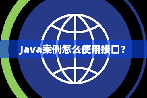 Java案例怎么使用接口？