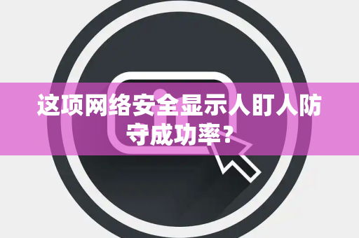 这项网络安全显示人盯人防守成功率？
