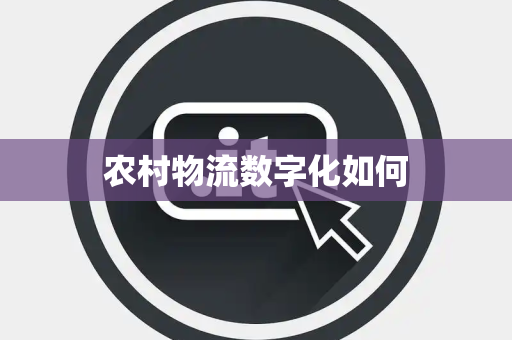 农村物流数字化如何