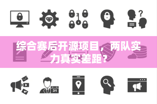 综合赛后开源项目，两队实力真实差距？