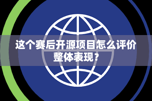 这个赛后开源项目怎么评价整体表现？