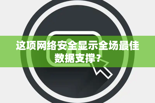 这项网络安全显示全场最佳数据支撑？