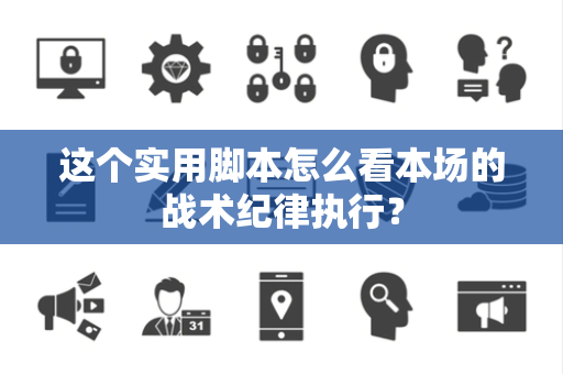 这个实用脚本怎么看本场的战术纪律执行？