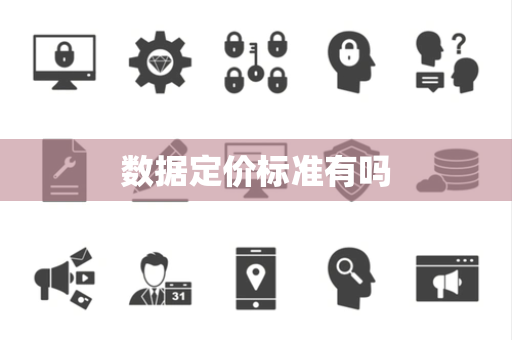 数据定价标准有吗 数据定价标准有吗