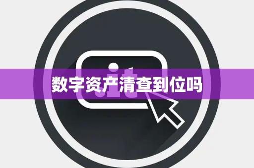 数字资产清查到位吗 数字资产清查到位吗