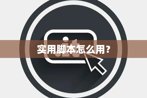实用脚本怎么用？