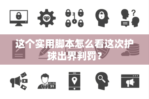 这个实用脚本怎么看这次护球出界判罚？