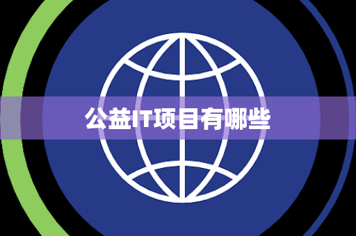 公益IT项目有哪些