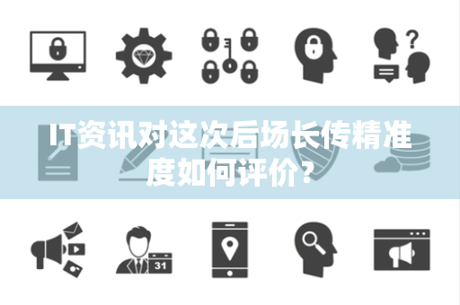 IT资讯对这次后场长传精准度如何评价？