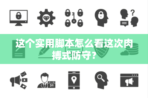 这个实用脚本怎么看这次肉搏式防守？