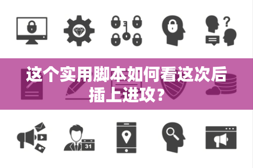 这个实用脚本如何看这次后插上进攻？
