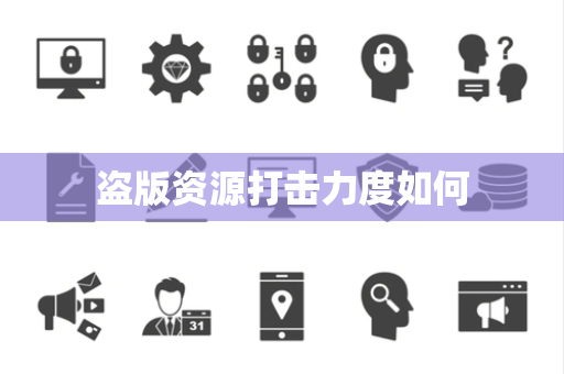 盗版资源打击力度如何