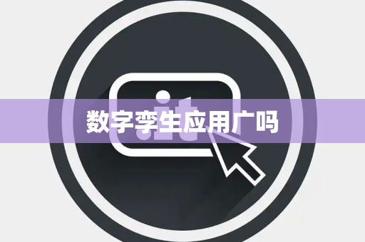 数字孪生应用广吗