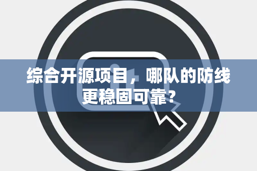 综合开源项目，哪队的防线更稳固可靠？