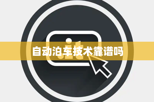 自动泊车技术靠谱吗