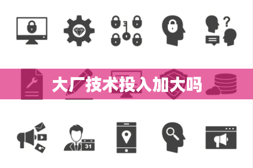 大厂技术投入加大吗