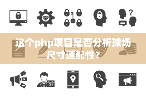 这个php项目是否分析球场尺寸适配性？