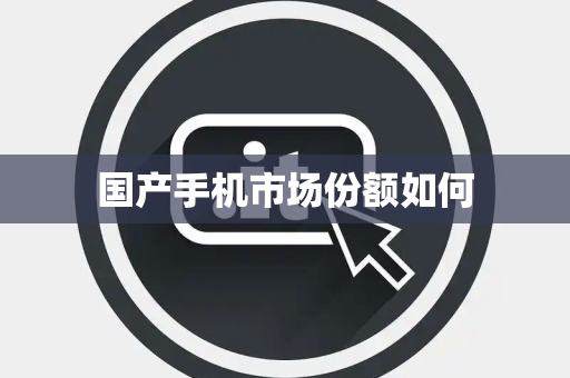 国产手机市场份额如何