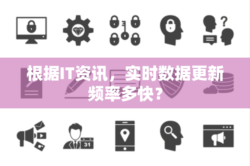 根据IT资讯，实时数据更新频率多快？