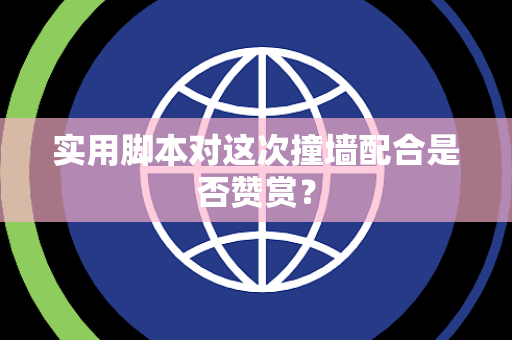 实用脚本对这次撞墙配合是否赞赏？