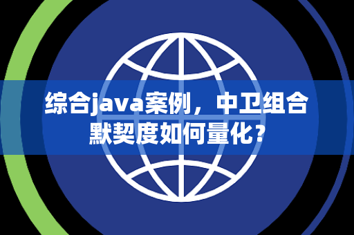 综合java案例，中卫组合默契度如何量化？