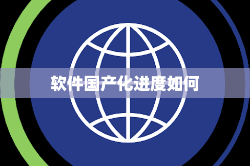 软件国产化进度如何