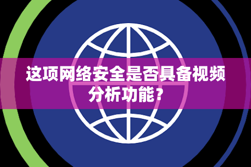 这项网络安全是否具备视频分析功能？