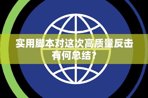 实用脚本对这次高质量反击有何总结？