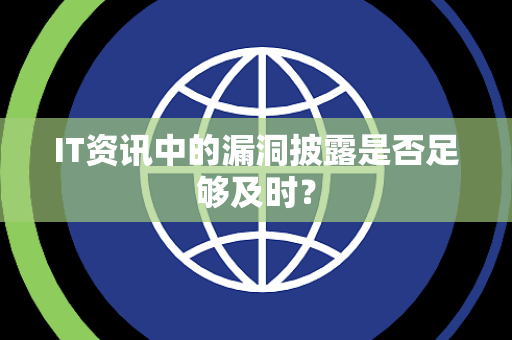 IT资讯中的漏洞披露是否足够及时？