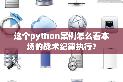 这个python案例怎么看本场的战术纪律执行？