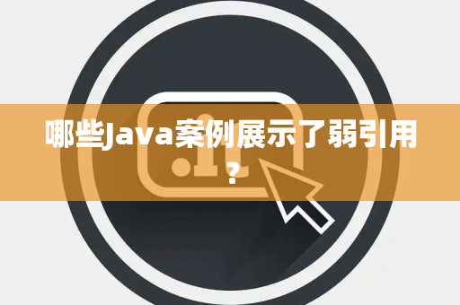 哪些Java案例展示了弱引用？