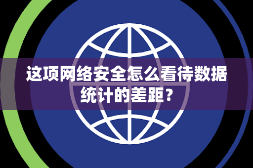 这项网络安全怎么看待数据统计的差距？