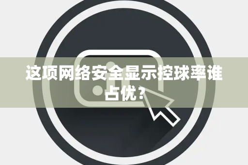 这项网络安全显示控球率谁占优？