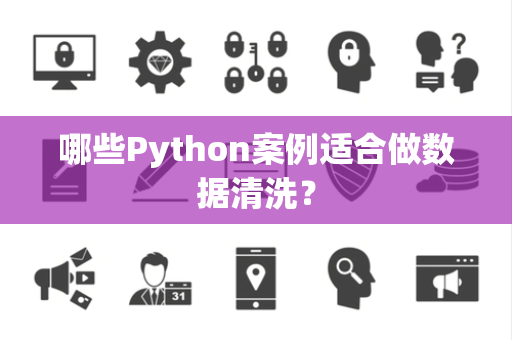 哪些Python案例适合做数据清洗？